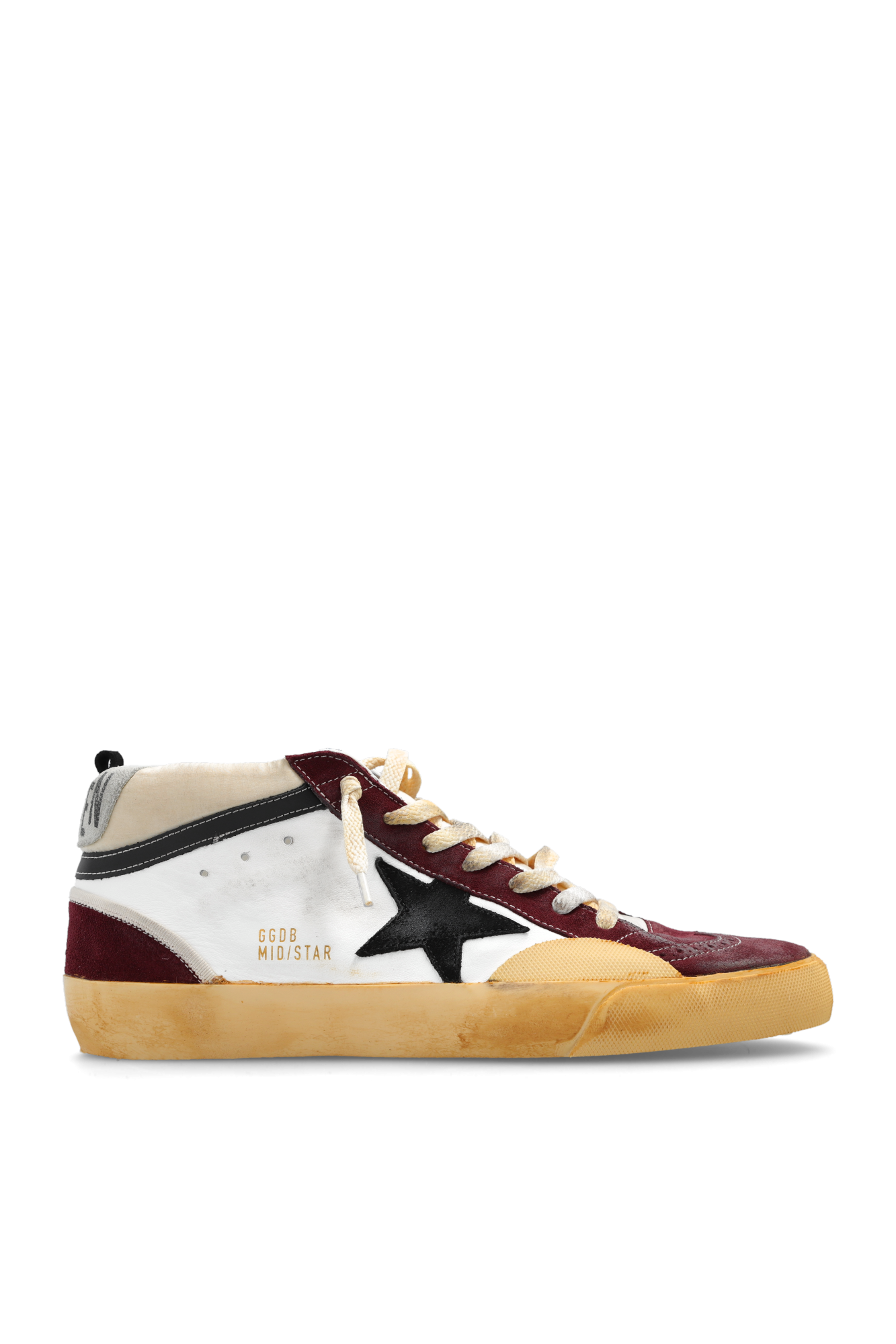 Golden goose mid outlet star bianche